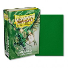 Dragon Shield 60 - Deck Protector Sleeves - Japanese size Matte Emerald - AT-11136