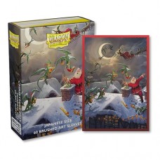 Dragon Shield 60 - Deck Protector Sleeves - Japanese Size Art Sleeve - Brushed Art Christmas 2023 - AT-12621