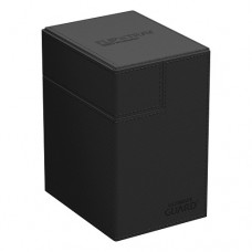 Ultimate Guard 133+ Xenoskin Flip n Tray Deck Case Box - Black - UGD011385