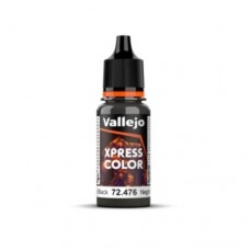 Acrylicos Vallejo - 72476 - Xpress Game Color - Greasy Black - 18 ml.