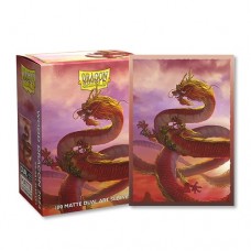 Dragon Shield 100 - Standard Deck Protector Sleeves - Dual Matte Art - Wood Dragon 2024 - AT-12186