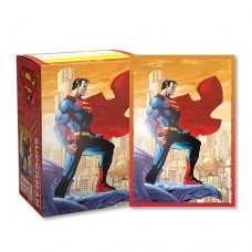 Dragon Shield 100 - Standard Deck Protector Sleeves - Brushed Art - Superman Series - Superman 2 - AT-16097