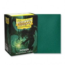 Dragon Shield 100 - Standard Deck Protector Sleeves - Dual Matte - Power - AT-15063