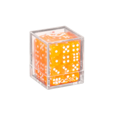 DICESKI - Translucent - 12mm D6 Orange (36 Dice) - DSI00007
