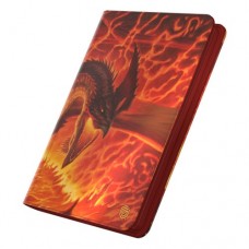 Ultimate Guard - Zipfolio 360 Xenoskin Magic: The Gathering "Tarkir: Dragonstorm" - Magmatic Hellkite - UGD011587