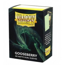 Dragon Shield 100 - Standard Deck Protector Sleeves  - Dual Matte - Gooseberry - AT-15066