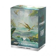 Dragon Shield - 100 License Sleeves - Standard Size - Landfall Series - Misty Rainforest - AT-16501