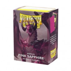 Dragon Shield - 100 Deck Protector Sleeves - Standard Size - Matte - Pink Sapphire - AT-11061
