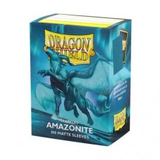 Dragon Shield - 100 Deck Protector Sleeves - Standard Size - Matte - Amazonite - AT-11062