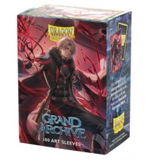Dragon Shield - Grand Archive - 100 Deck Protector Sleeves - Standard Size - Dual Art - Dante, Hemomancer - AT-16185